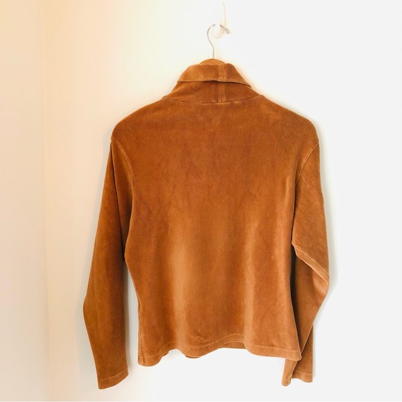 Woolrich Turtleneck Sweater Vintage Women’s M Pumpkin Rust Autumn, Soft … - Picture 4 of 11
